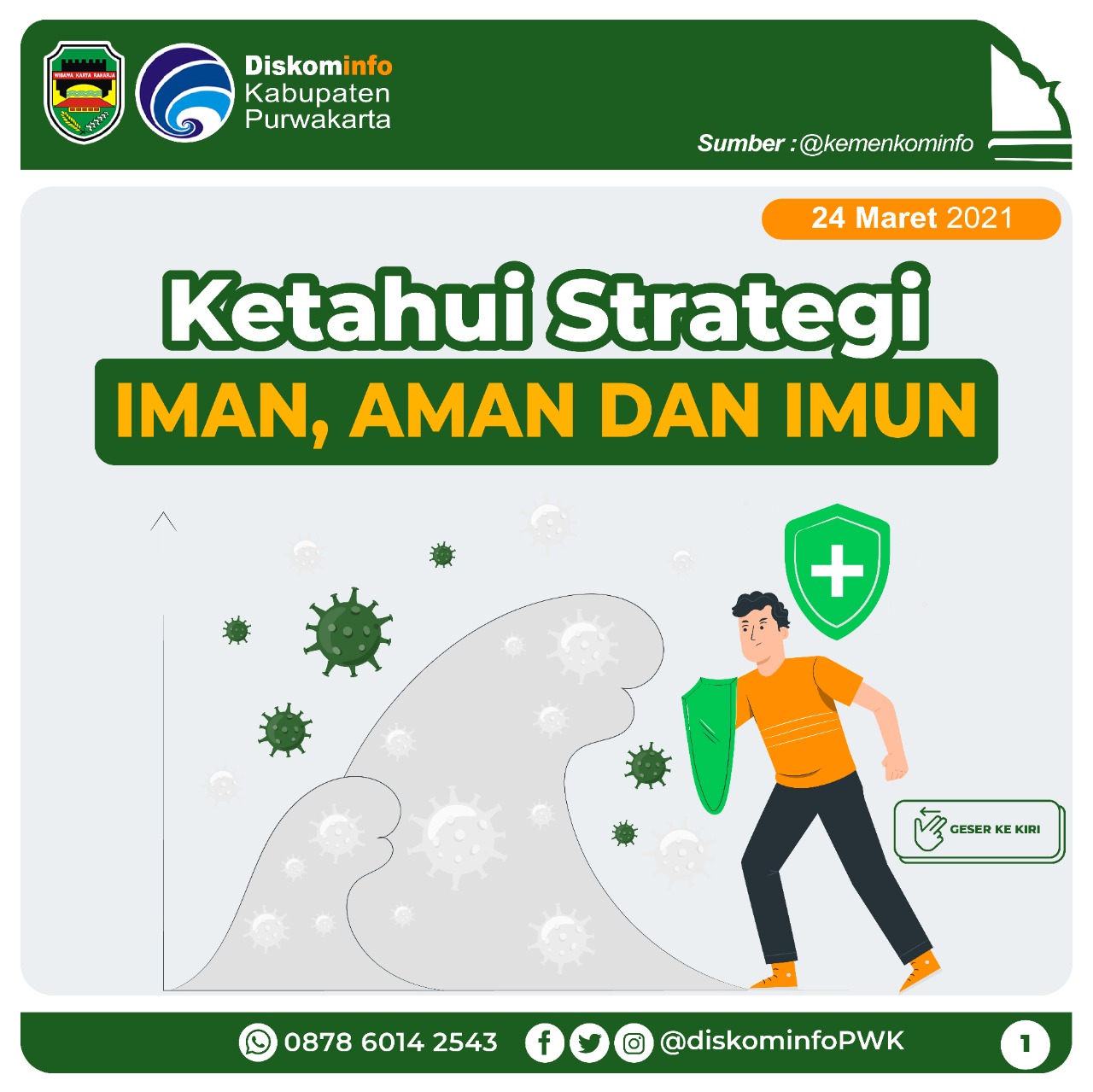 Ketahui Strategi Iman, Aman dan Imun