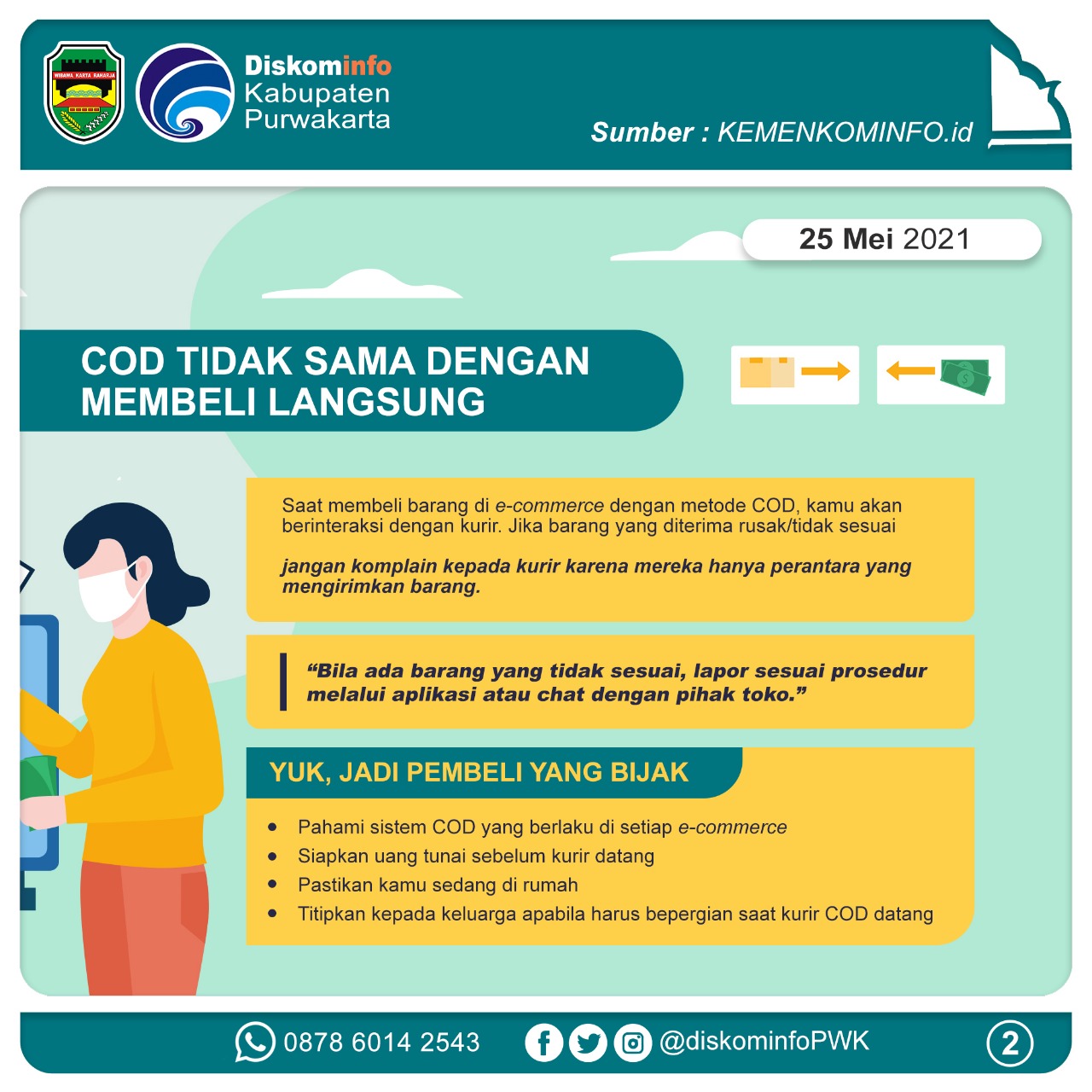 COD Tidak Sama dengan Membeli Langsung