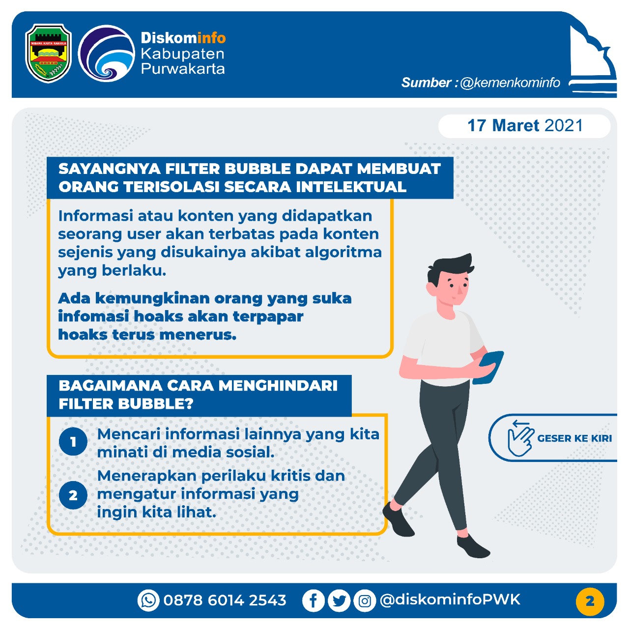 Fitur Bubble Dampak Buruk Alogaritma Sosial Media