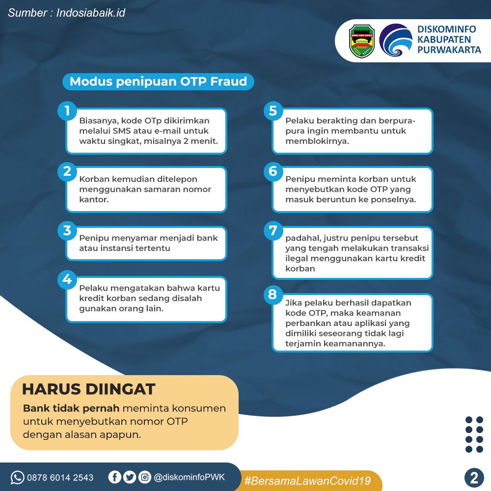 Modus Penipuan OTP Fraud