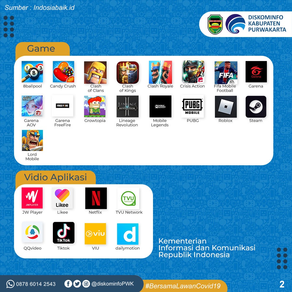 Catat! Ini Daftar Aplikasi yang Tidak Bisa Diakses Pakai Kuota Internet dari Kem