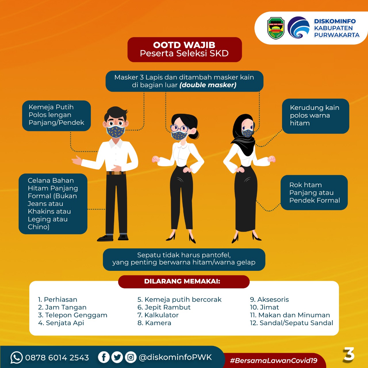 OOTD Wajib Peserta Seleksi SKD