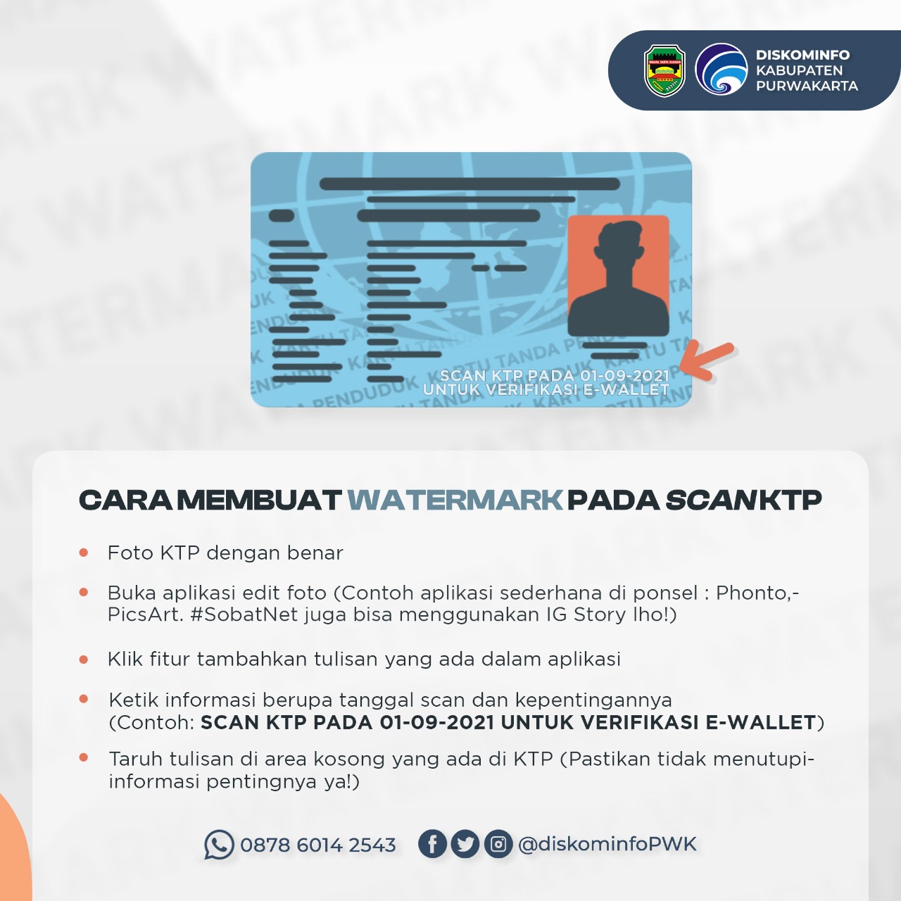 Cara Membuat Watermark Pada ScanKTP