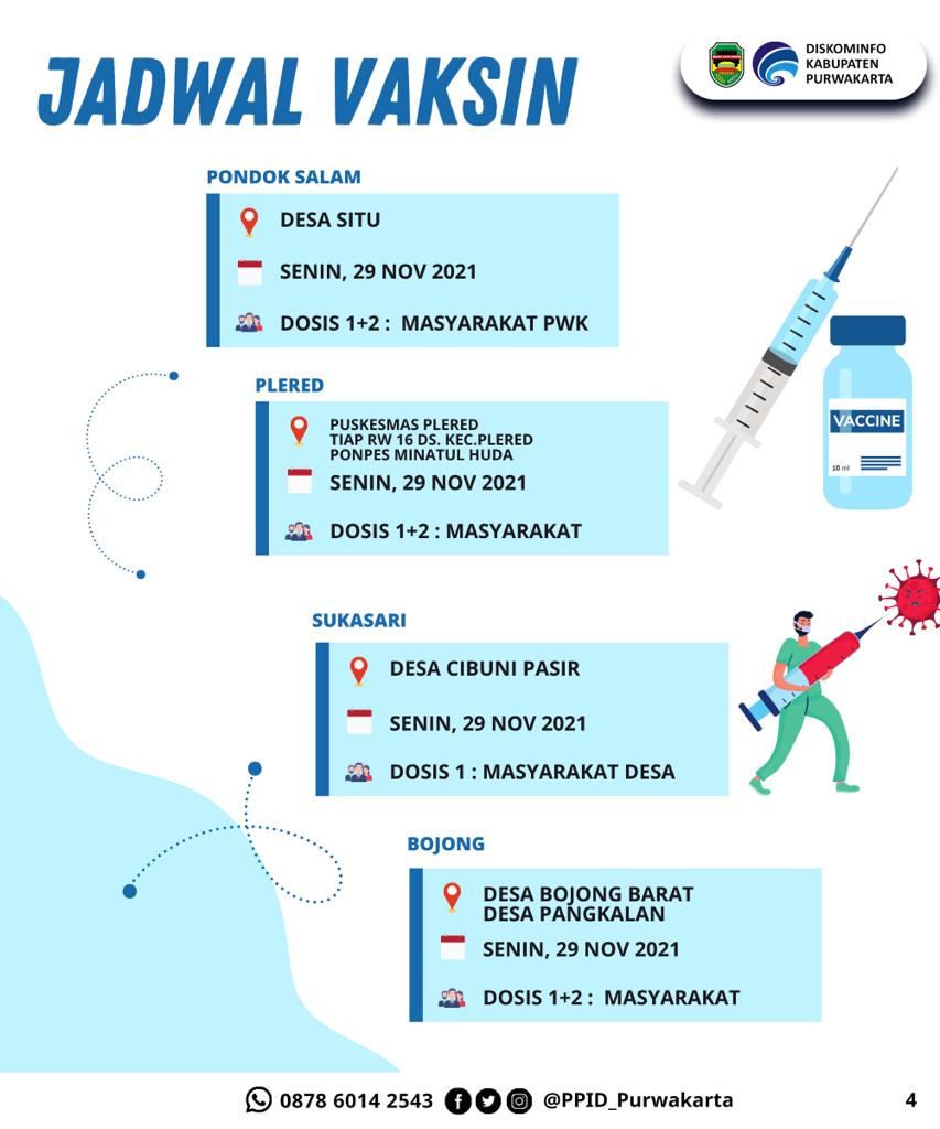 Jadwal Vaksinasi Covid-19