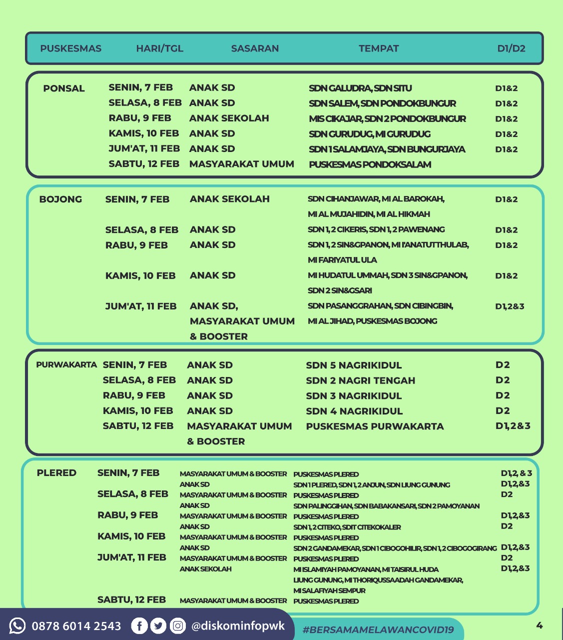 Jadwal Vaksin Covid-19