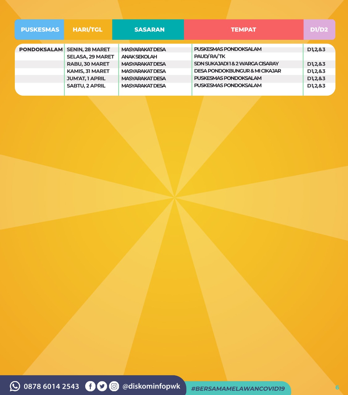 Jadwal Vaksin Covid-19