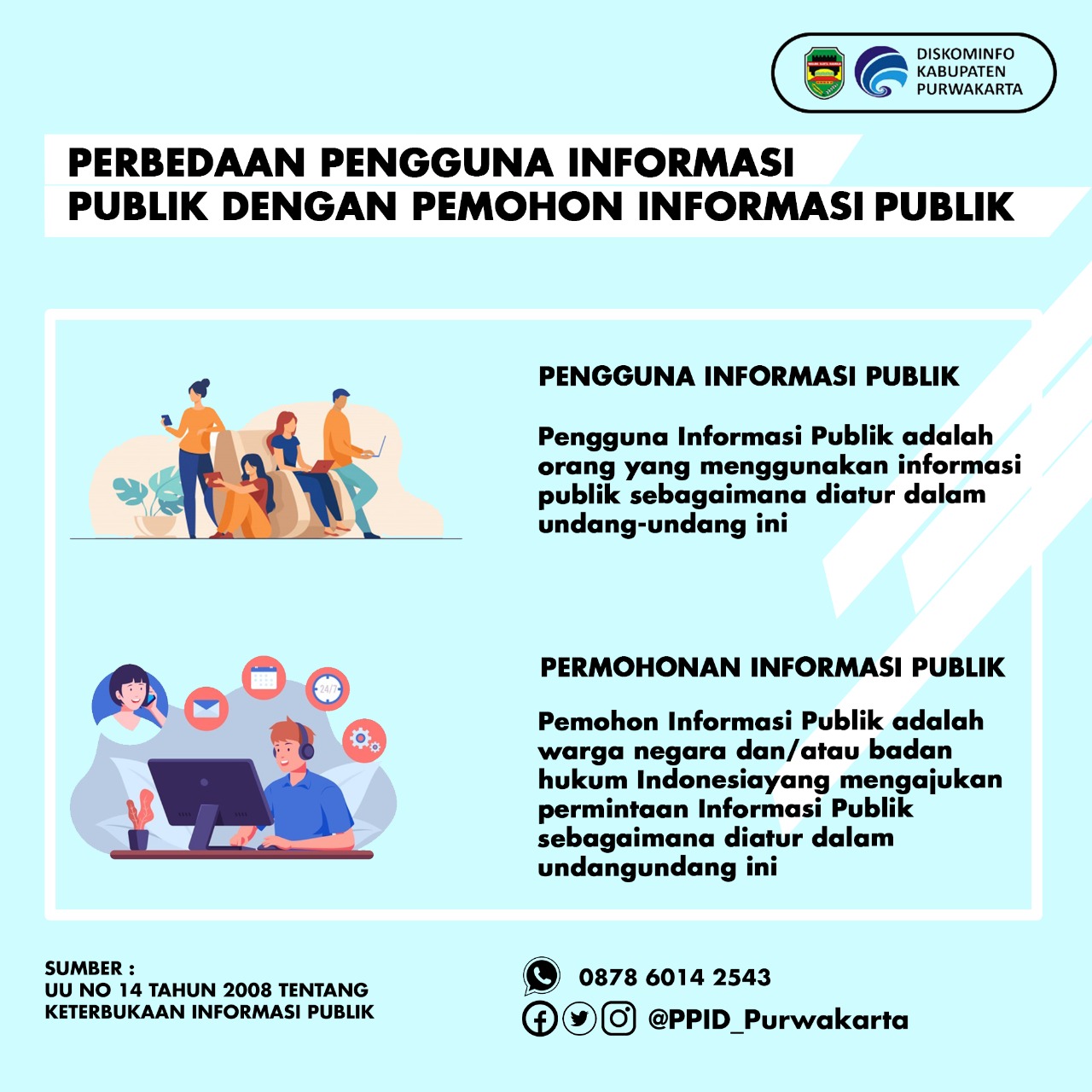 Perbedaan Pengguna Informasi Publik dengan Pemohon informasiPublik