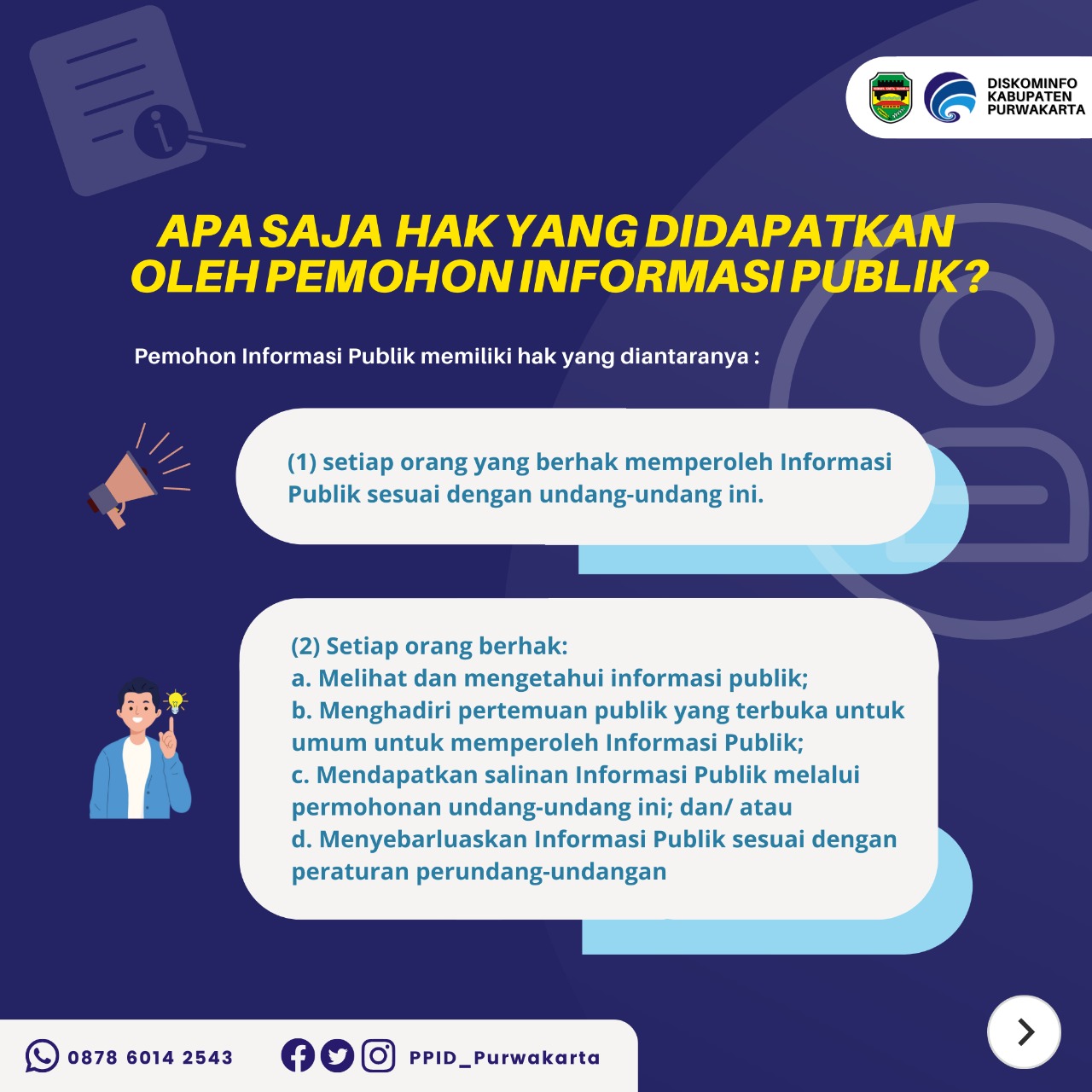 Apa Saja Hak Yang di Dapatkan Oleh Pemohon Informasi Publik