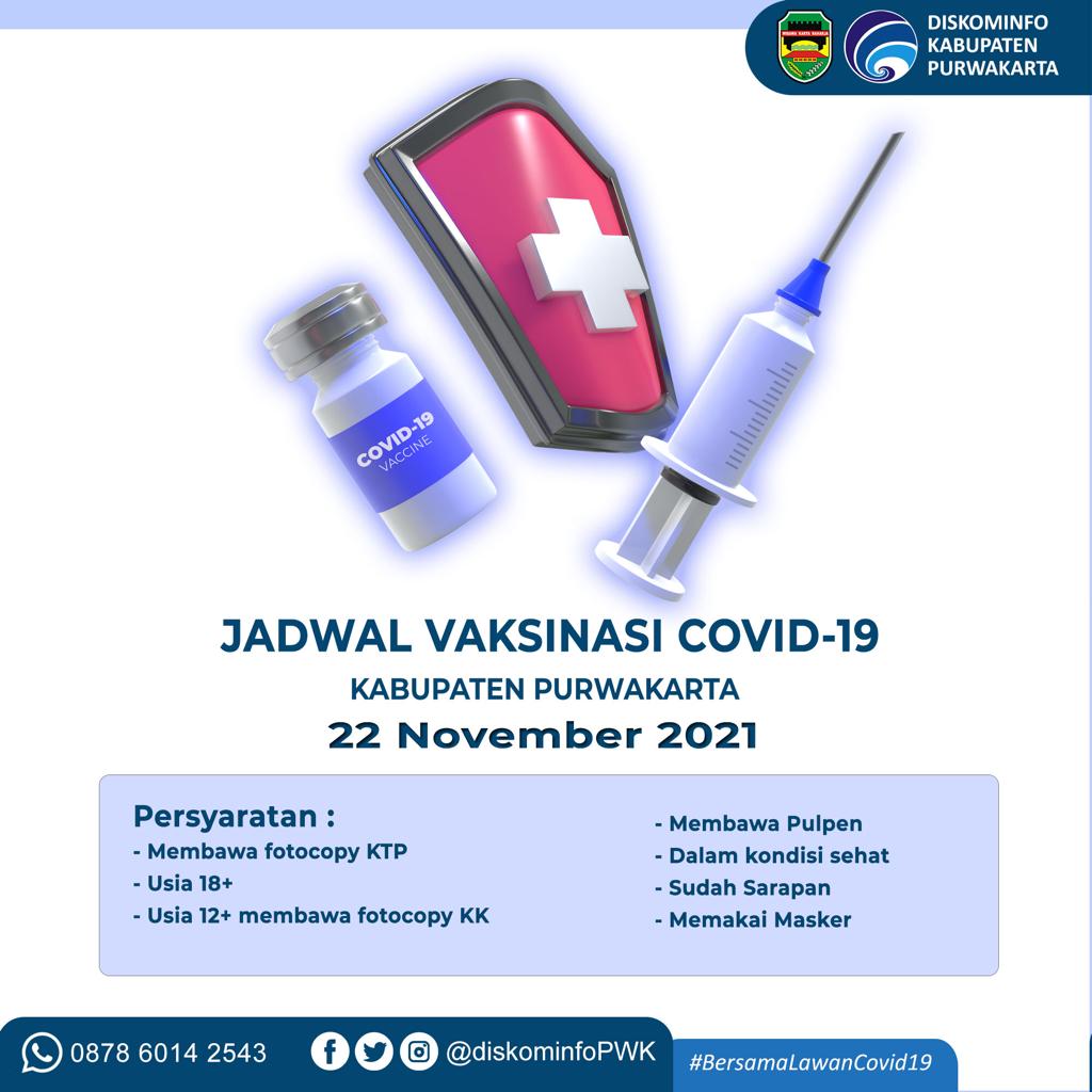 Jadwal Vaksinasi Covid-19