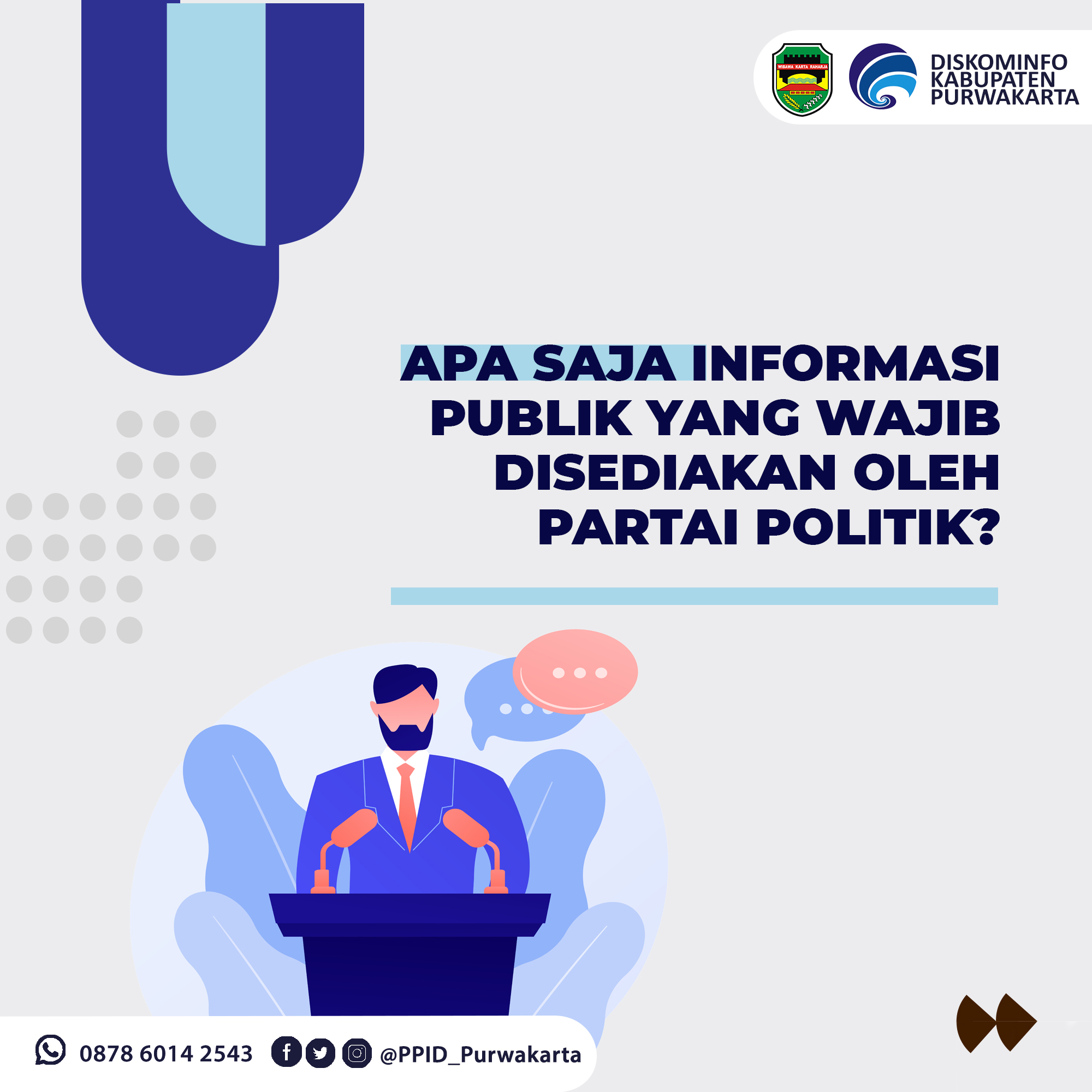 Apa Saja Informasi Publik yang Wajib di Sediakan Oleh Partai Politik?