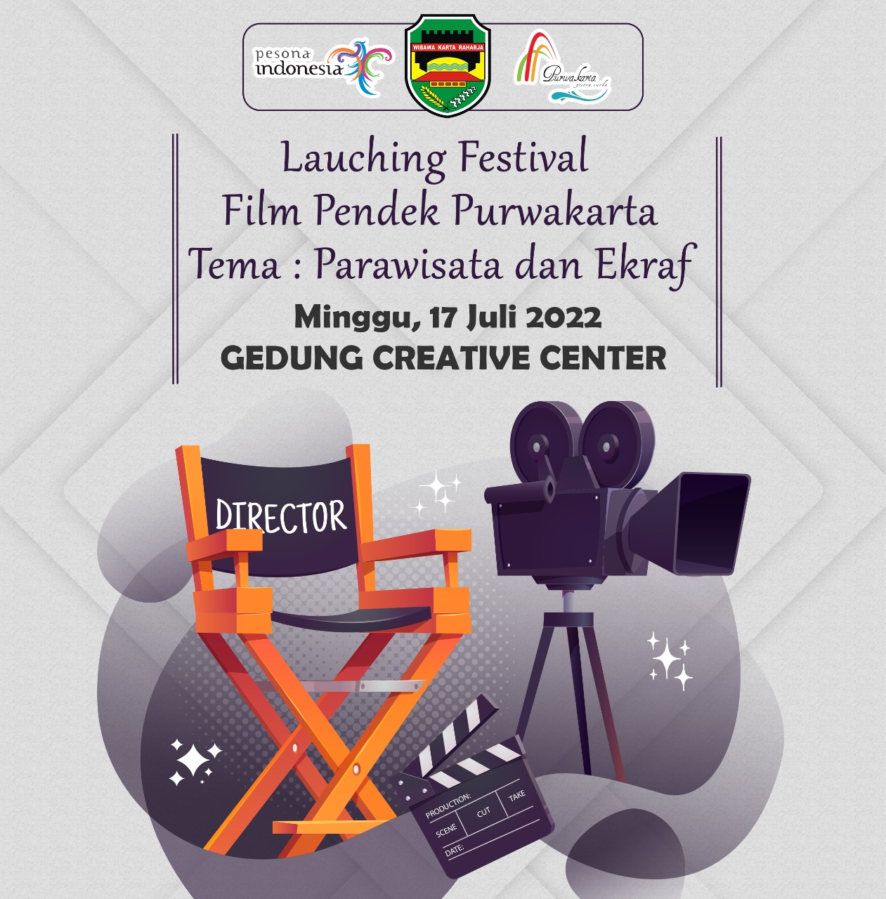 Launching Festival Film Pendek Purwakarata Dengan Tema Pariwisata dan Ekraf